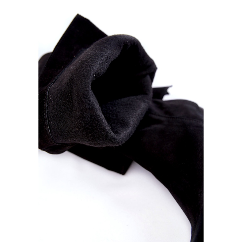 Lewski Shoes Botas Altas Mujer Ante Muslo Lewski 2833 Negro 3