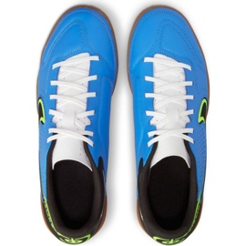 Zapatillas de fútbol Nike Tiempo Legend 9 Club Tf M DA1193 403 azul azul 2