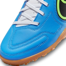 Zapatillas de fútbol Nike Tiempo Legend 9 Club Tf M DA1193 403 azul azul 6