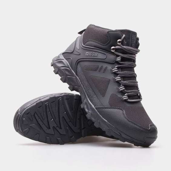 Zapatillas trekking Big Star M MM174167 negro 1