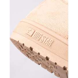 Zapatos Big Star W MM274160 beige 2
