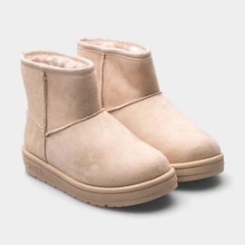Zapatos Big Star W MM274160 beige 4