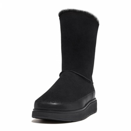 FitFlop GEN-FF Botas Cortas De Piel De Oveja De Doble Cara Mujer GO9-090 negro 1