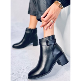 Botas negras de tacón Dolores negro 4