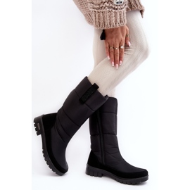Botas de nieve aisladas para mujer Progress PROGJ-22-136 Negro 5