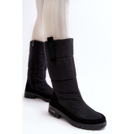 Botas de nieve aisladas para mujer Progress PROGJ-22-136 Negro 6