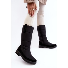 Botas de nieve aisladas para mujer Progress PROGJ-22-136 Negro 7