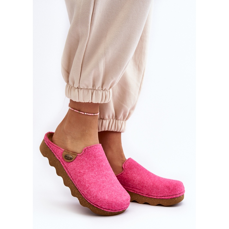 Zapatillas de estar por casa preventivas para mujer Inblu DK000011 Fucsia rosa 2