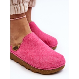 Zapatillas de estar por casa preventivas para mujer Inblu DK000011 Fucsia rosado 4