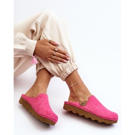 Zapatillas de estar por casa preventivas para mujer Inblu DK000011 Fucsia rosado 5