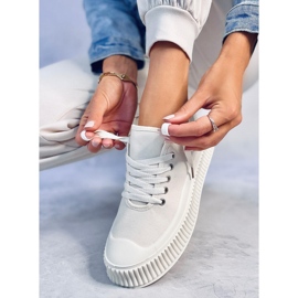 Pratt Zapatillas plataforma beige 5