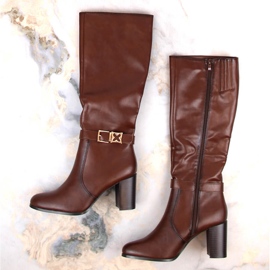 Botas marrones con aislamiento para mujer de Sergio Leone KZ103 marrón 1