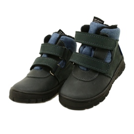 Botas con membrana de velcro TE-POR Mazurek 1360 azul marino 3