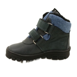 Botas con membrana de velcro TE-POR Mazurek 1360 azul marino 2
