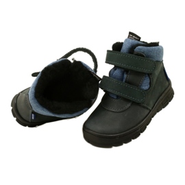 Botas con membrana de velcro TE-POR Mazurek 1360 azul marino 5