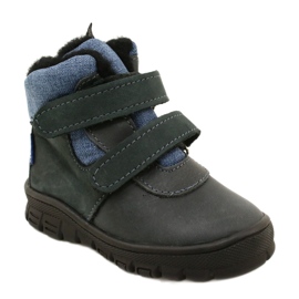 Botas con membrana de velcro TE-POR Mazurek 1360 azul marino 1