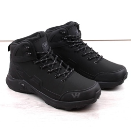 Calzado de trekking para hombre negro 2
