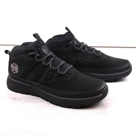 Bustagrip Botines de piel negros para hombre. 3