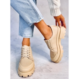 Deportivas trekking Golv Khaki beige 1