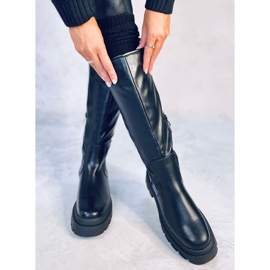 Botas Dillard negras con suela gruesa. negro 3
