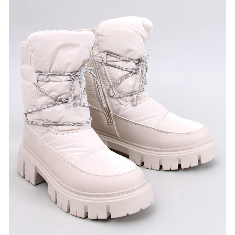 Botas de nieve mujer Mitrani Beige 1