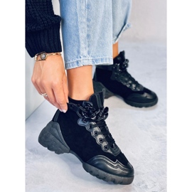 Deportivas con cadena Peri Black desmontable negro 1