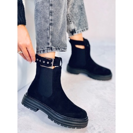 Botas Chelsea de mujer Carls Negro 4