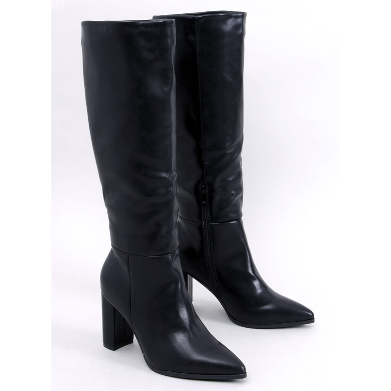 Botas tacón Iriss Negro 1 Botas tacón Iriss Negro 1