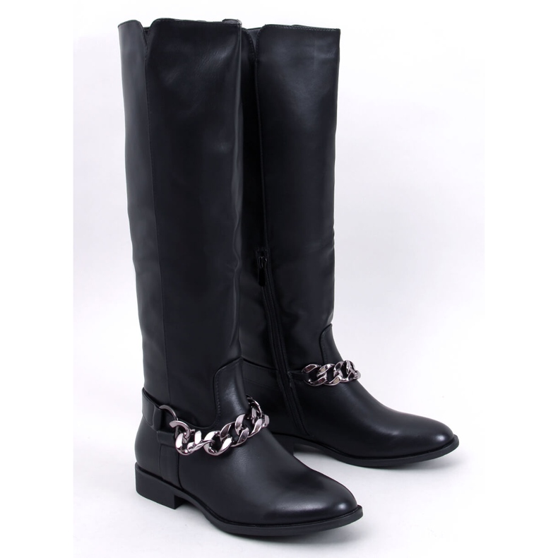 Botas plena flor de mujer Daigle Black negro 1