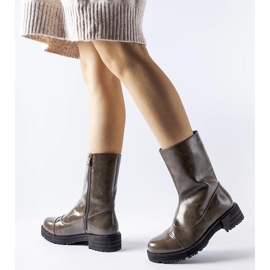 Botas aislantes gris oscuro de Monsanpolo 1