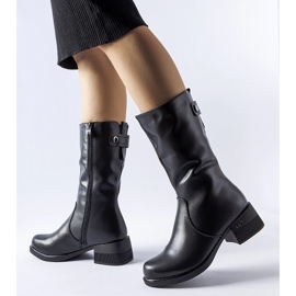 Botas Satordi cortas aislantes negras negro 2