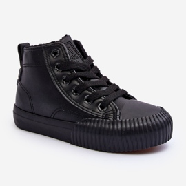 Zapatillas deportivas infantiles aislantes con cremallera Big Star MM374014 Negro 7