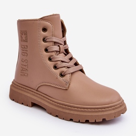 Botas Cálidas Infantiles de Piel Big Star MM374154 Beige 6