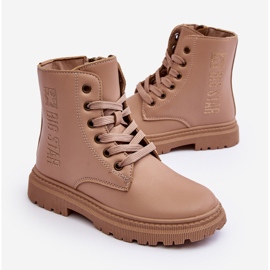 Botas Cálidas Infantiles de Piel Big Star MM374154 Beige 3