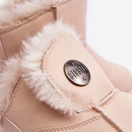 Botas de Nieve Infantil Aislante con Pelo Beige Big Star MM374084 4
