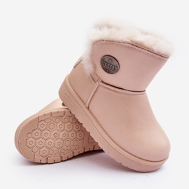 Botas de Nieve Infantil Aislante con Pelo Beige Big Star MM374084 5