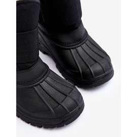 Botas de nieve para niños con aislamiento de velcro negro Big Star MM374122 7