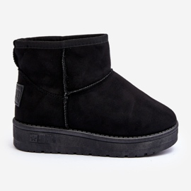 Botas de nieve aislantes para niños Negro Big Star MM374054 7