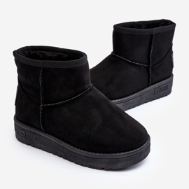 Botas de nieve aislantes para niños Negro Big Star MM374054 5