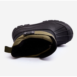 Botas de nieve para niños con aislamiento de velcro Kaki Big Star MM374123 verde 3