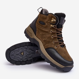 Zapatos De Senderismo Hombre Trappers Verde Oscuro Fontanoe 4