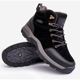 Zapatillas Trekking Trapper Hombre Negro Fontanoe 7