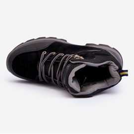 Zapatillas Trekking Trapper Hombre Negro Fontanoe 4