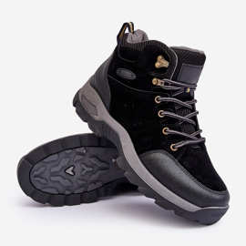 Zapatillas Trekking Trapper Hombre Negro Fontanoe 5