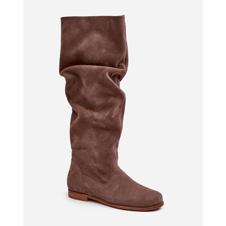 Botas Altas Mujer Ante Maciejka 05790-04 Beige 1