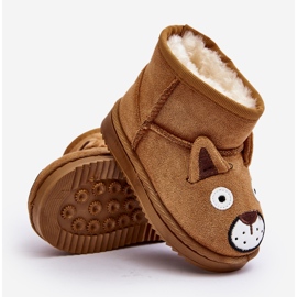 FR1 Botas de Nieve Infantiles Aislante Camel Vavena marrón 9