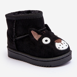 Botas de nieve aislantes Vavena para niños en color negro 7
