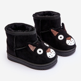 Botas de nieve aislantes Vavena para niños en color negro 8