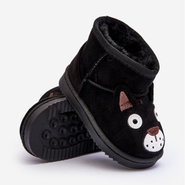 Botas de nieve aislantes Vavena para niños en color negro 10