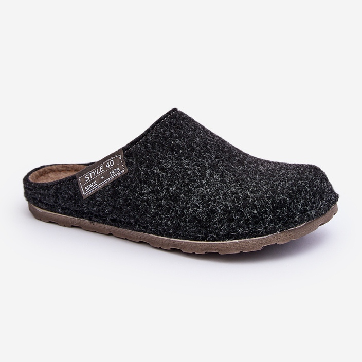 Estar por casa Hombre Inblu Pantuflas CR000015 Gris Oscuro 1